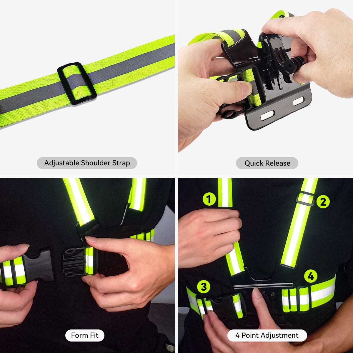 Action Camera Chest Mount