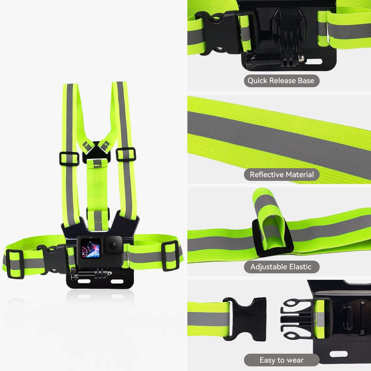 Action Camera Chest Mount