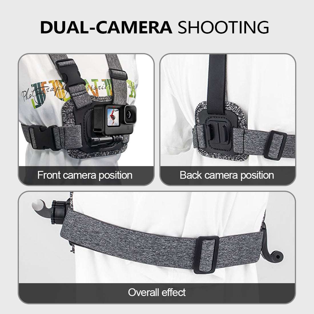 Two-camera Chest Mount